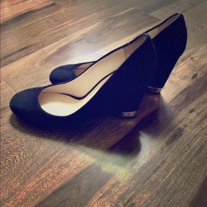 Tory Burch Astoria Suede Wedge Pump